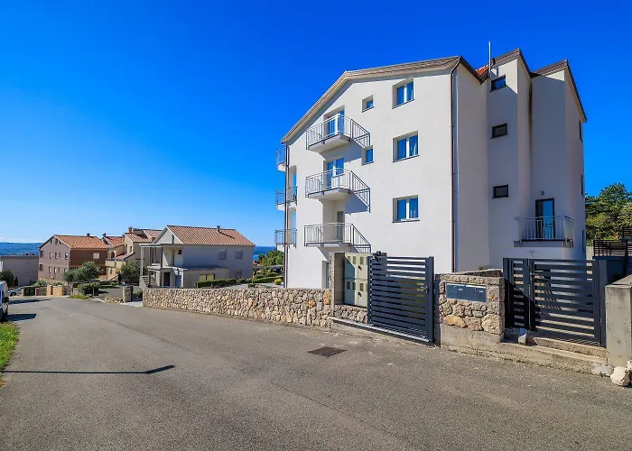 Helles Mit Atemberaubenden Meerblick Bis Zur Insel Krk Lejlighed