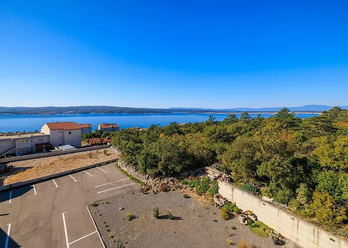 Apartment Helles Mit Atemberaubenden Meerblick Bis Zur Insel Krk Crikvenica